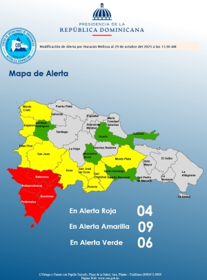 Modificaci&oacute;n de Alerta 29.10.2025 11 am