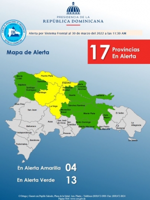 Informe de Situaci&oacute;n No. 02 Sistema Frontal 11:30 am