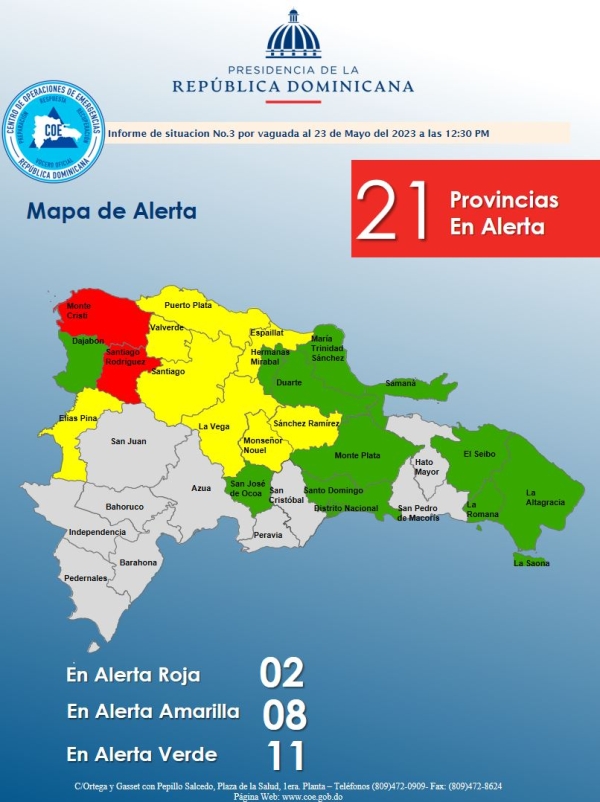 informe de situación No, 3  por Vaguada 22,5,2023,12,30 pm