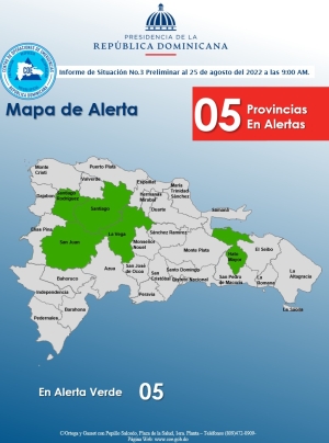 Informe de Situaci&oacute;n No. 03 Vaguada 9:00 am 25 de agosto, 2022