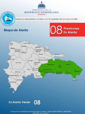 Ampliaci&oacute;n y mantenimiento de alerta  por  Vaguada 03,09,2022, 12,m.