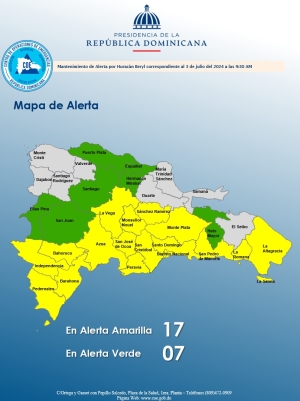 PRELIMINAR Informe de Situaci&oacute;n No. 02  Hurac&aacute;n Beryl 9: 30 am