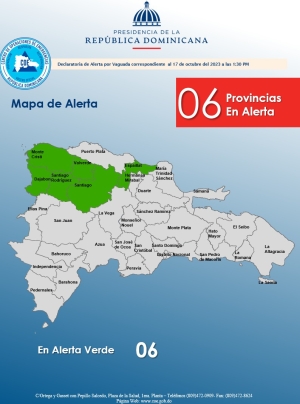 Emisi&oacute;n de alerta 17 de Octubre del 2023 1:30 pm