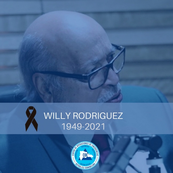 El Centro de Operaciones de Emergencias se une al dolor que embarga a la familia del destacado locutor y director de la &quot; Z101&quot;, Willy Rodríguez.