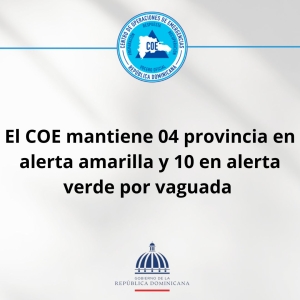 Informe de Situaci&oacute;n No. 01  Vaguada (9: 00 am -- 17 de agosto, 2022)