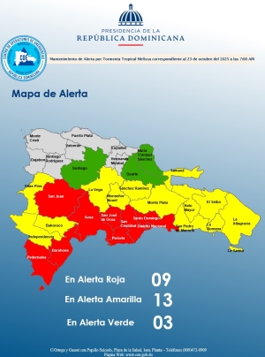 INFORME DE SITUACION NO. 4 Tormenta Tropical Melissa  22.10.2025